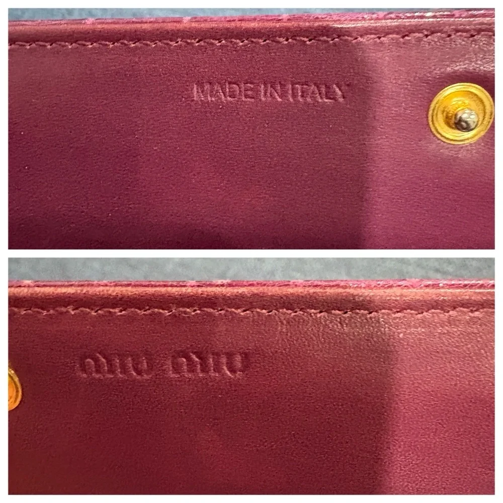 Miu Miu authentic miu